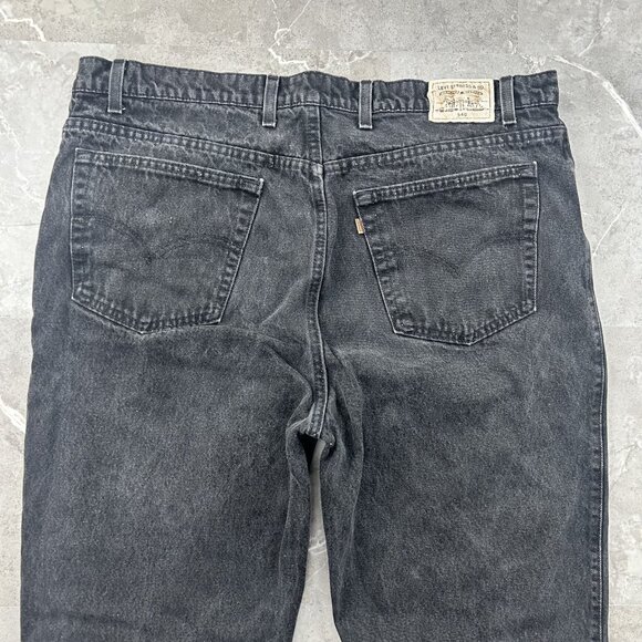 Vintage Levis 540 Jeans Mens 44x32 Relaxed Fit Tapered Leg Made USA 90s Denim - Picture 5 of 13